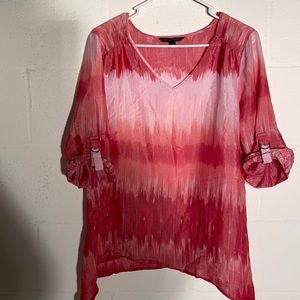 Zac &Rachel tunic lg VGC  polyester tie dye look